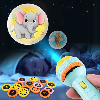 Linterna de Juguete Proyector para niños - Baby Sleeping