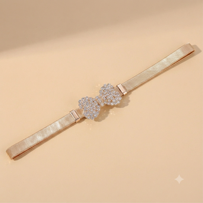 Correa Lira Elástica cinturón para Mujer | Dorado