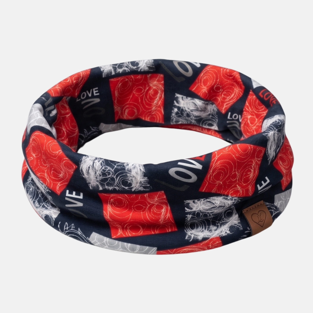 Cuellera Love Maze Bufanda de Invierno Unisex