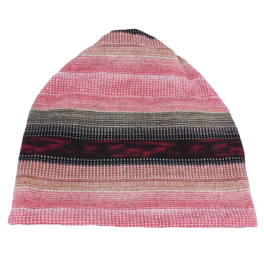 StripeStyle: Gorro Cuellera 2 en 1 para Mujer, Diseño Versátil y Elegante