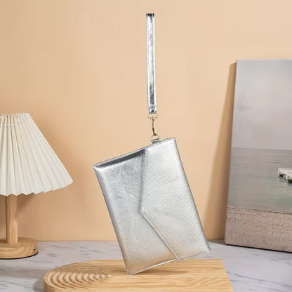 Bolso de mano Clutch Dorado Lumiere