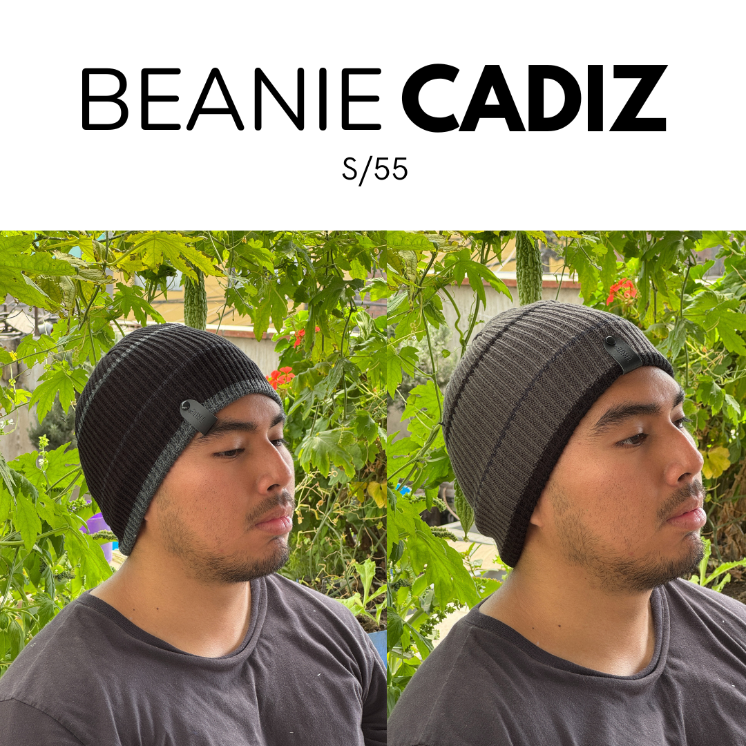Beanie Cadiz Gorro con Forro Polar Interno