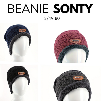 Beanie Sonty con Forro Interior de Felpa