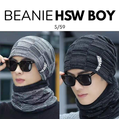 Beanie HSW Boy Gorro Jaspeado