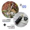 Llaveros Dúo Funcional y Chic: Cereza + Porta Labial