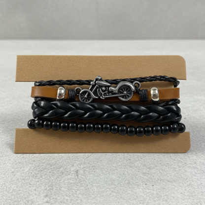 Pulsera Vintage Miguel Hombre (Pack 3 Unidades) - Cuerina