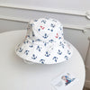 Bucket hat Marinero Blanco 54cm: Gorro para niño de 4 a 6 años