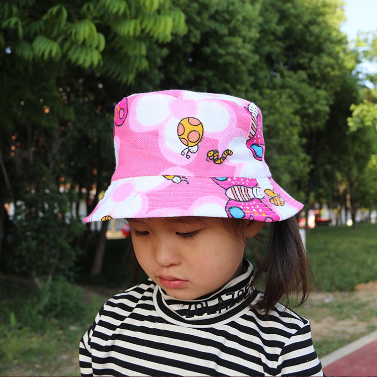 Bucket hat Mariposa 54cm: Gorro para niñas de 4 a 6 años