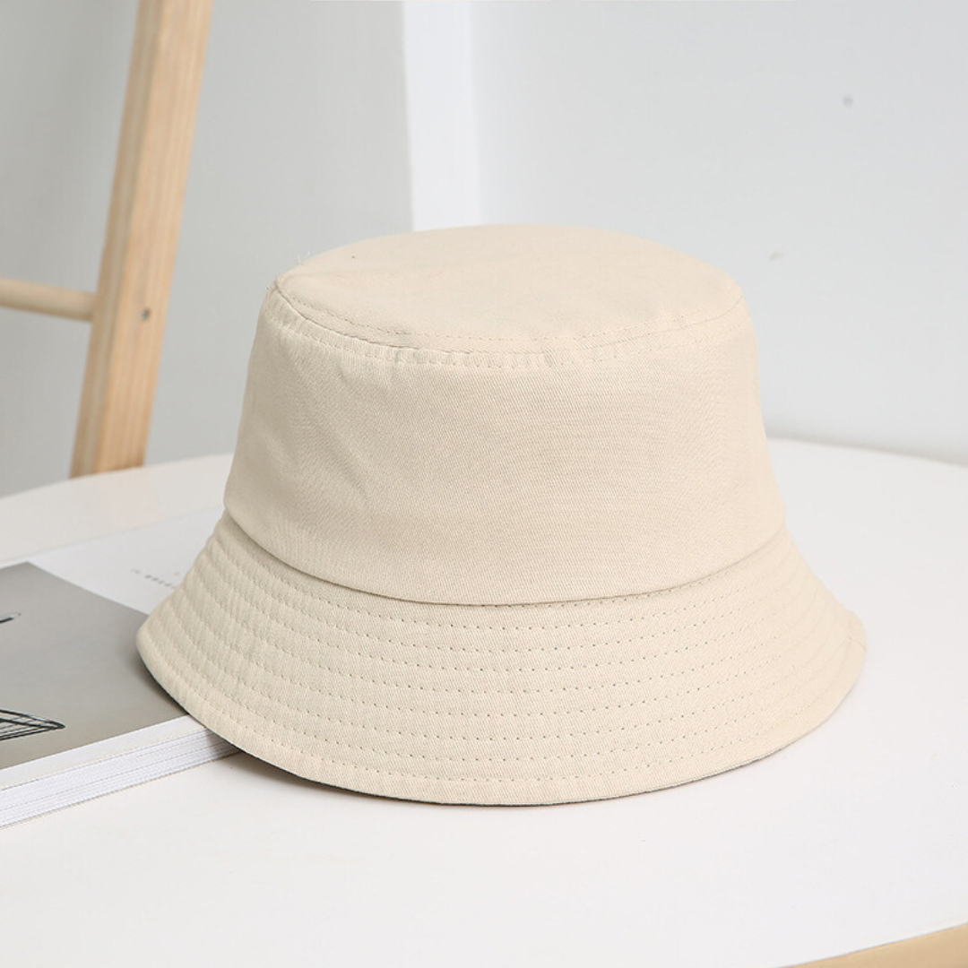 Bucket Hat Clasico Unisex Beige: Gorro de 58cm