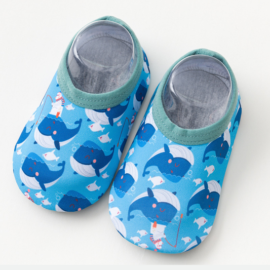 Medias acuáticas Bastian #7 para bebe niño (1-2 años): Zapatillas para el Agua (14,5cm)