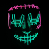 Mascara LED para halloween 2023🎃 / VERDE Y FUCSIA