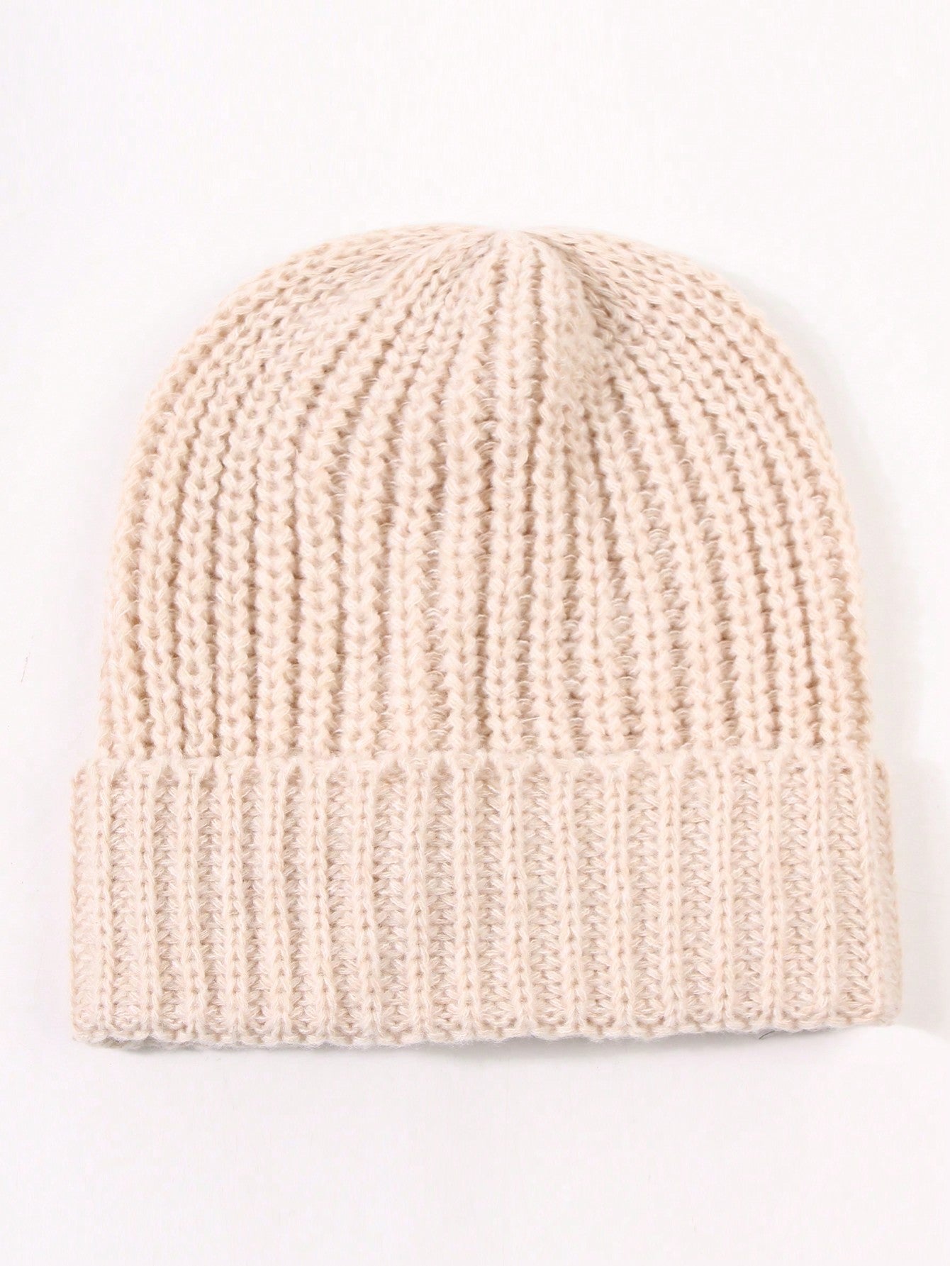 Beanie Shantall Crema Chullo Gorro Mujer Estilo Holgado