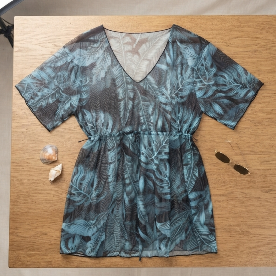 Salida de Playa Vestido Merlina - Talla L