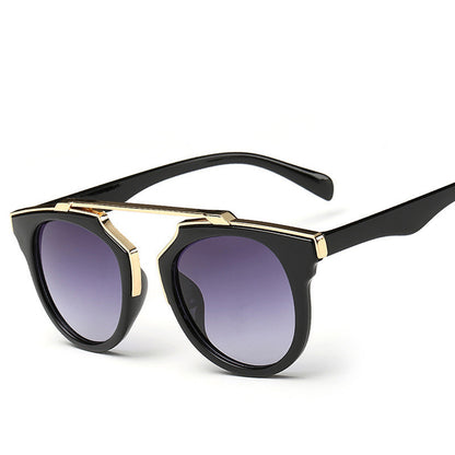 Gafas Lentes de Sol Milrek con Estuche - Negro y dorado + Estuche