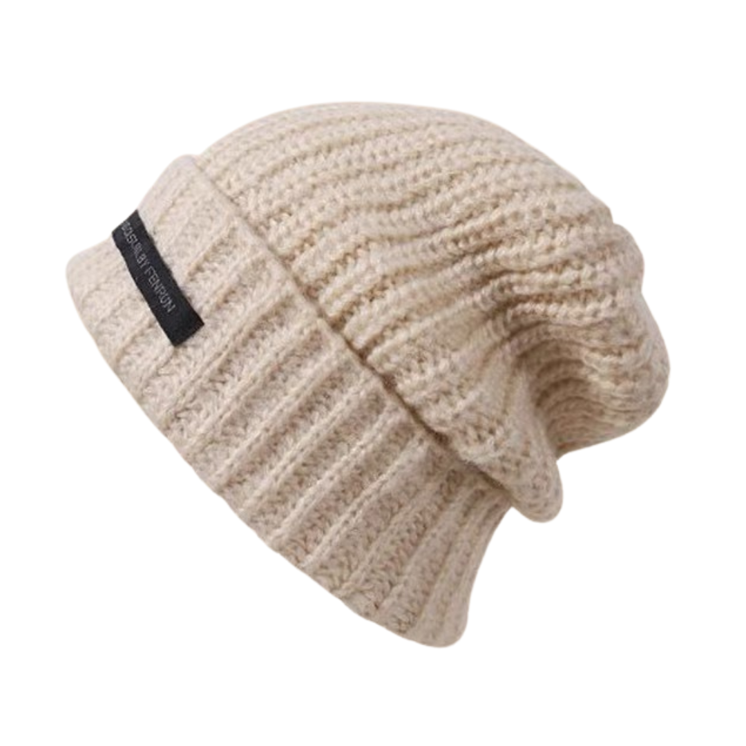 Beanie Myst de Punto con Diseño Moderno