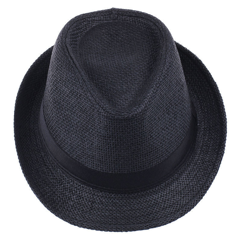 Sombrero Fedora Hombre Trilby - Negro