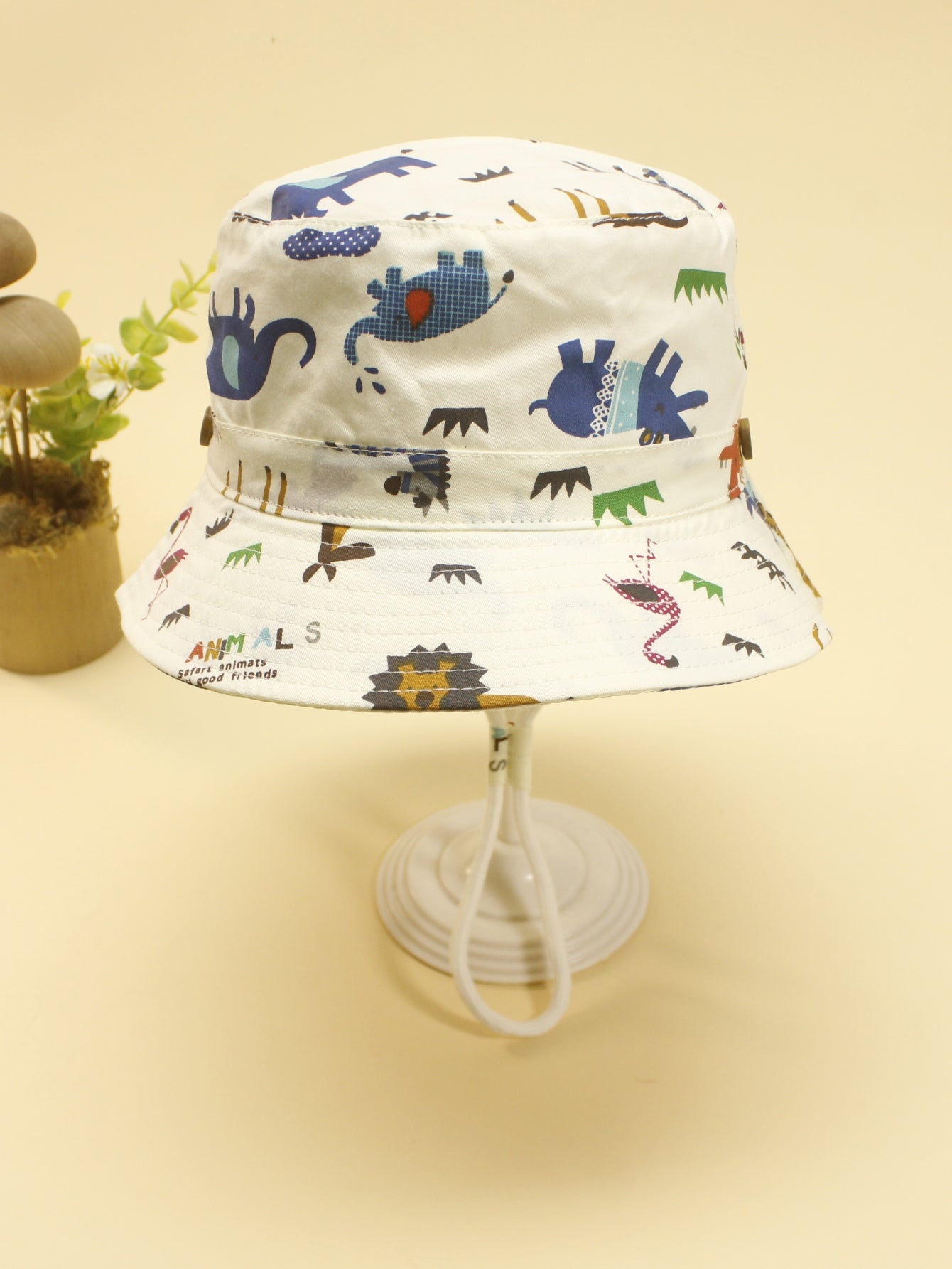 Safari - 52cm/Beige - Sombrero Bucket hat Gorro para niño