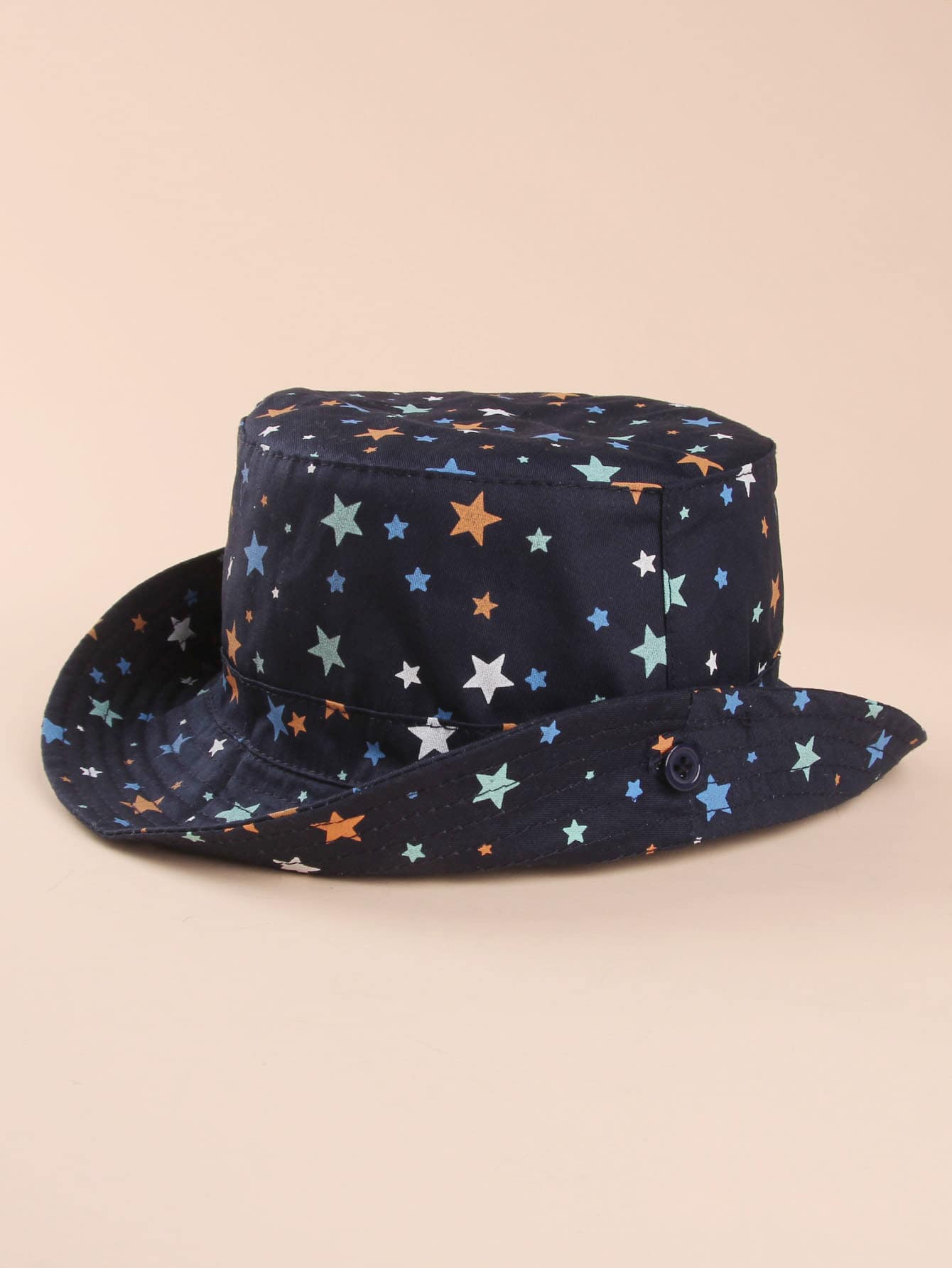 Bucket hat Ali 52cm: Gorro para niños con diseño de estrellitas de 2 a 5 años