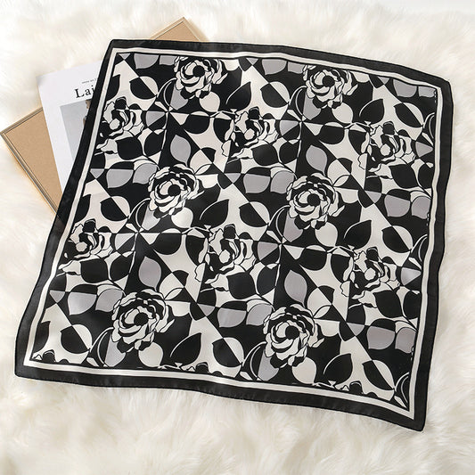 Pañoleta Bandana Pañuelo Rosethorn de 70x70 cm