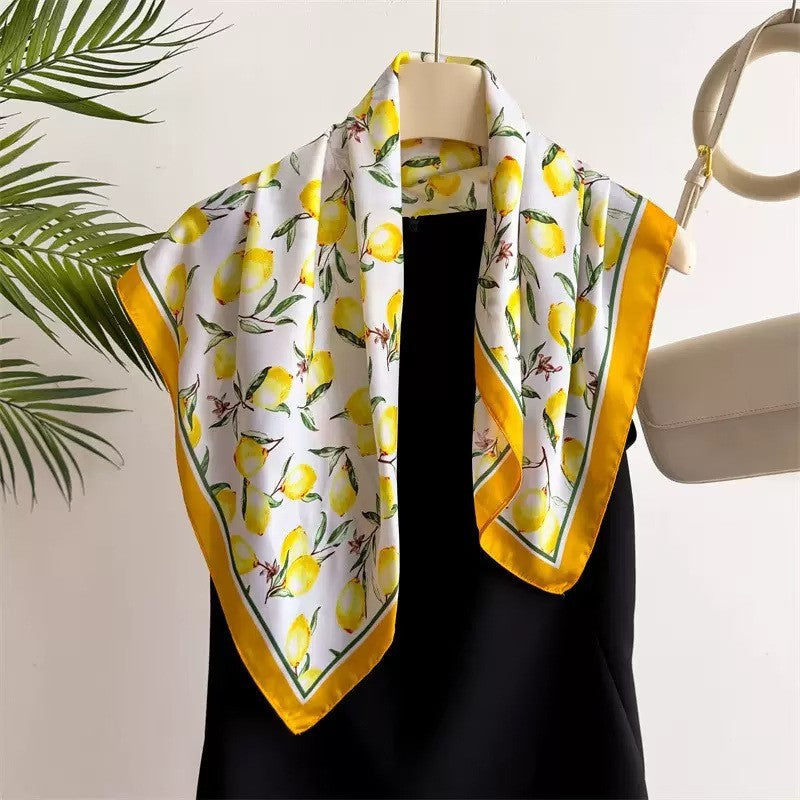 Pañoleta Bandana Pañuelo Limoncello de 70x70 cm