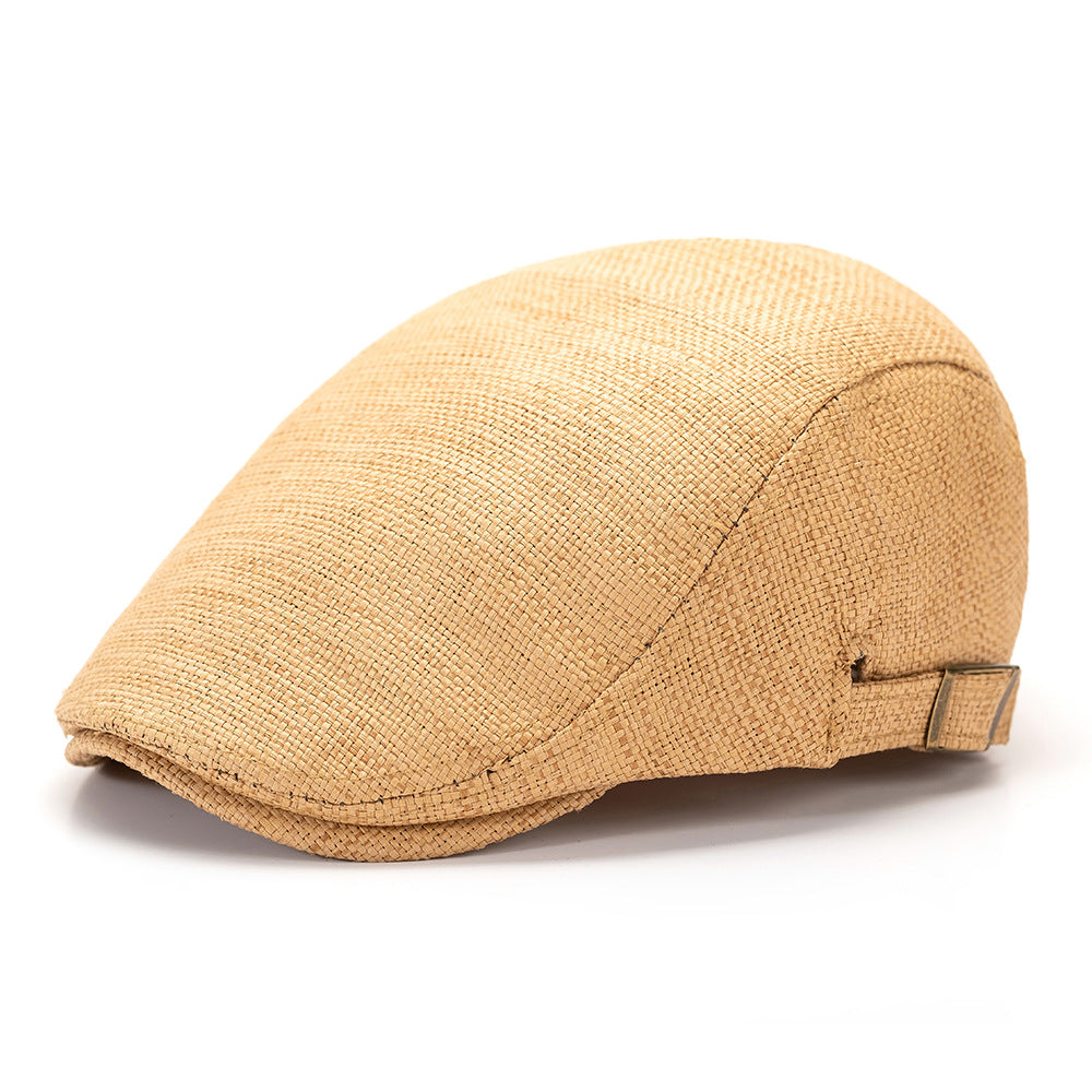 Boina Jaipur de paja con Correas Laterales S/M | Beige