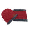 Beanie con Cuellera y Forro Acolchado