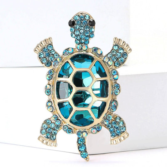 Broche Pin de Mar Torturga - Celeste