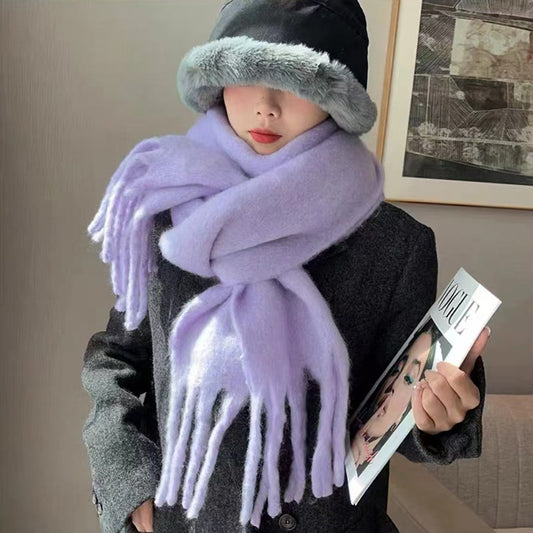 Maxi Bufanda Soft de Tejido ultra suave | Lila