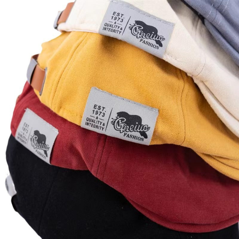 Boina Diego con correa trasera y visera plana - Talla M/L