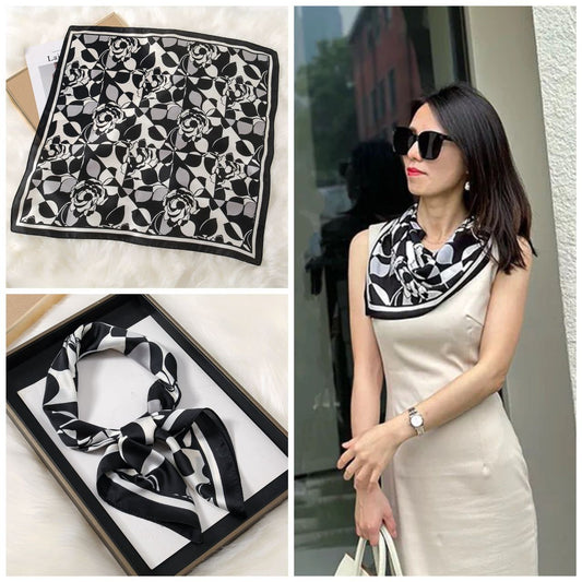 Pañoleta Bandana Pañuelo Damaris de 70x70cm