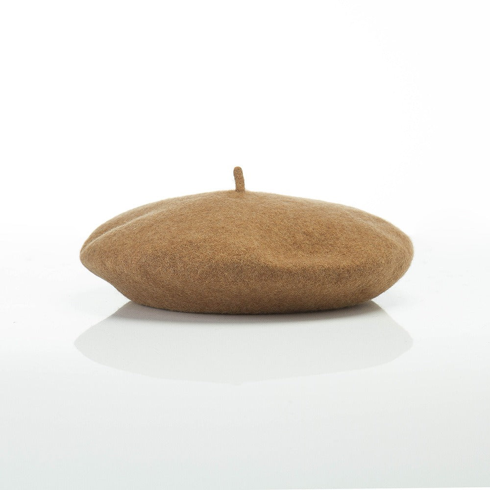 Boina Francesa de Lana para Mujer | Beige