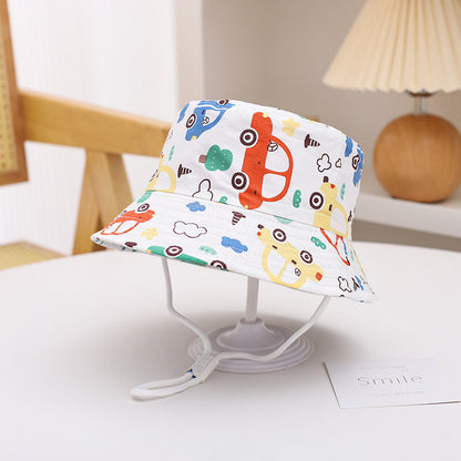 Bucket hat Motorcitos 52cm: Gorro para niños de 2 a 5 años