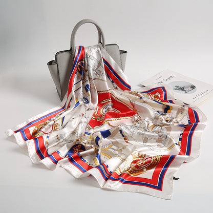 Pañoleta Bandana Pañuelo Accent de 70x70cm CON DETALLE