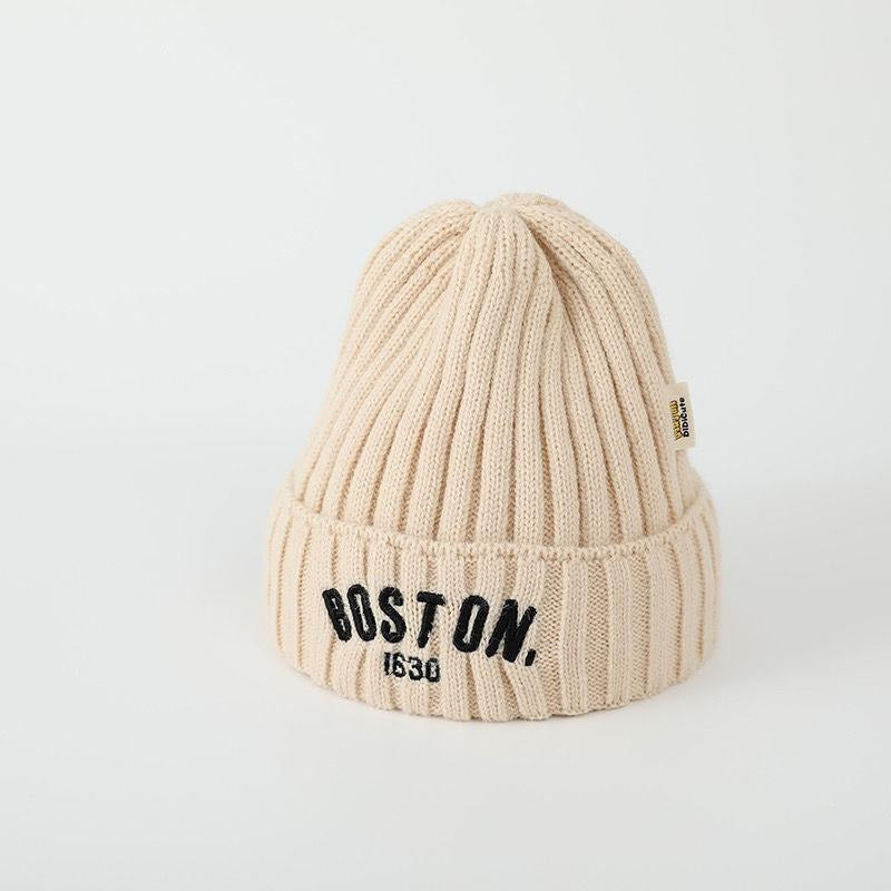 Beanie Boston para niños (5-8 años)  | Ivory
