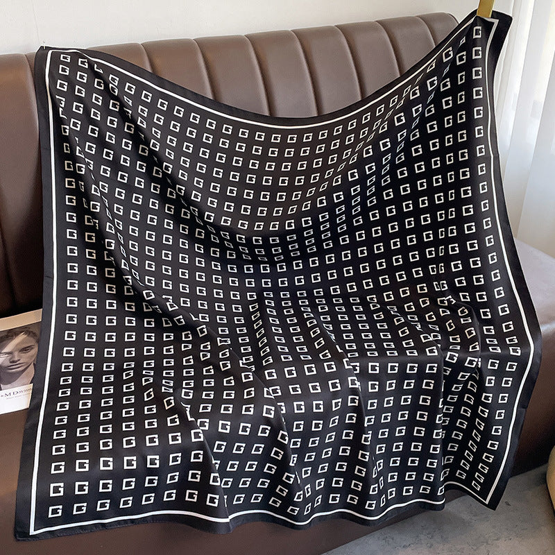 Pañoleta Bandana Pañuelo Grisel de 90x90cm