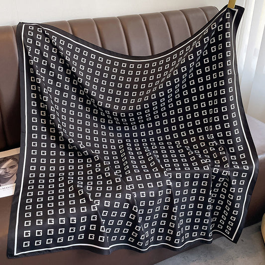 Pañoleta Bandana Pañuelo Grisel de 90x90cm