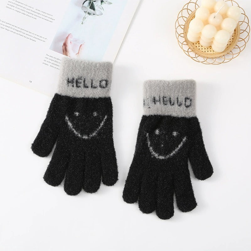 Guantes Unisex Happier con Compatibilidad Táctil