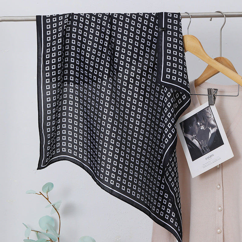 Pañoleta Bandana Pañuelo Grisel de 90x90cm
