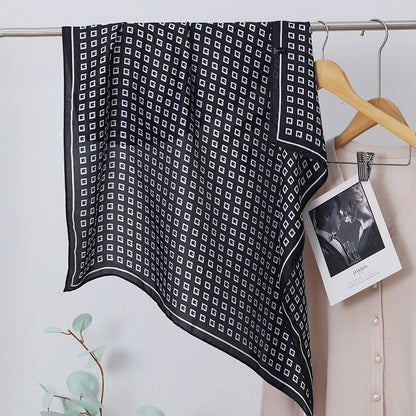 Pañoleta Bandana Pañuelo Grisel de 90x90cm