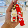 Llavero Mini Labubu 7 cm Coca Cola Edición Limitada - Unidad y Packx2