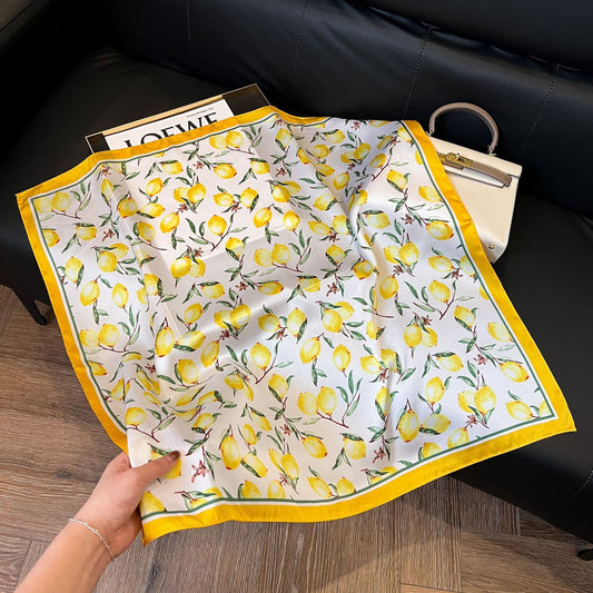 Pañoleta Bandana Pañuelo Limoncello de 70x70 cm