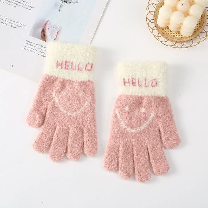 Guantes Unisex Happier con Compatibilidad Táctil