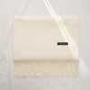 Bufanda Chalina Aymar Unisex color entero con flecos