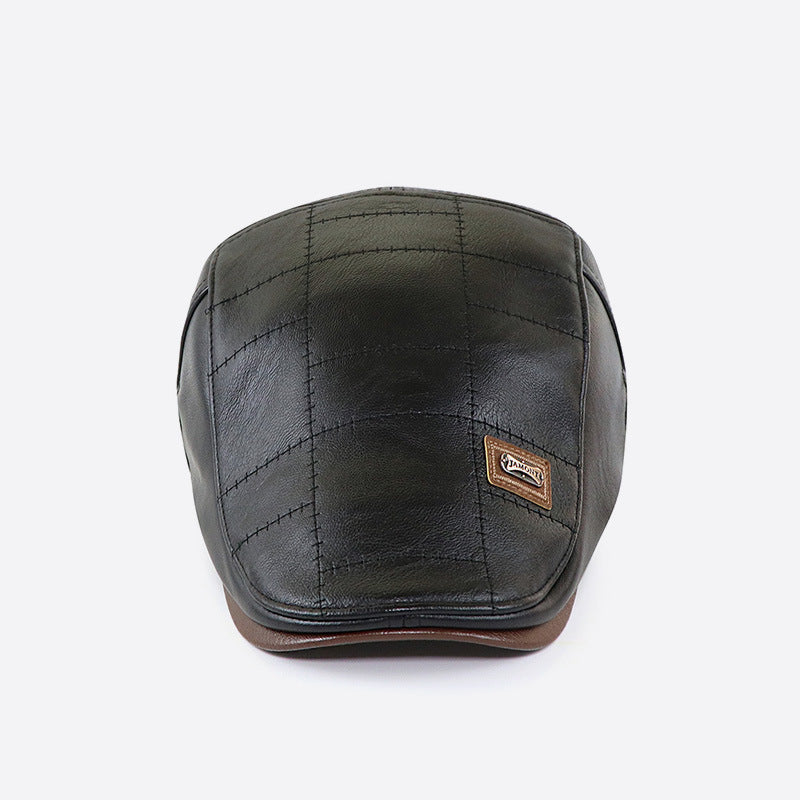 Boina ZLEEVO de Cuero PU con Correa regulable de 57 a 60cm