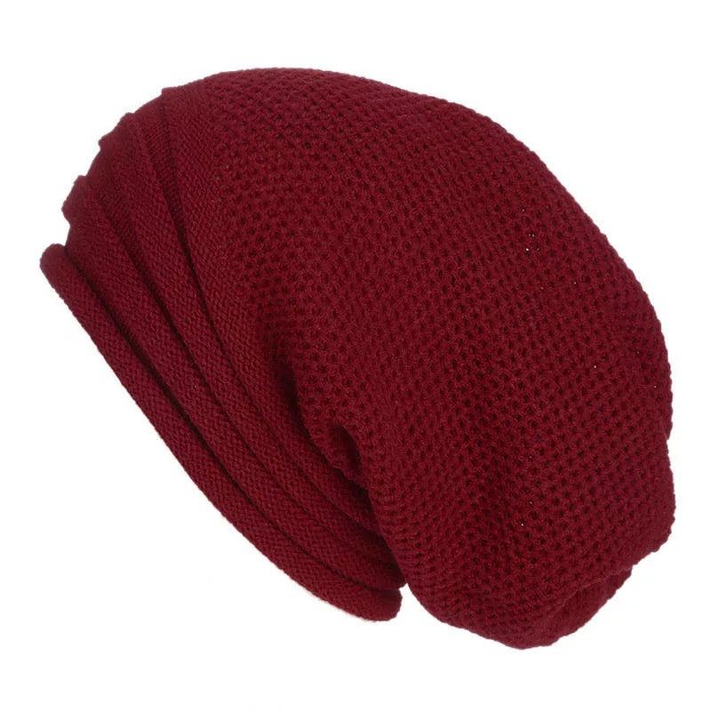 Beanie Slouchy Tejido Holgado Unisex