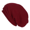 Beanie Slouchy Tejido Holgado Unisex