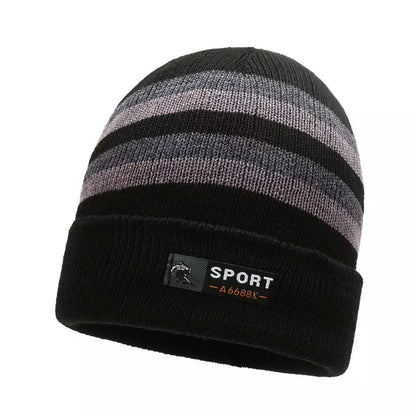 Beanie Esqui con rayas Unisex