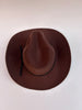 Sombrero Vaquero Unisex de Pana - Marrón - 58cm