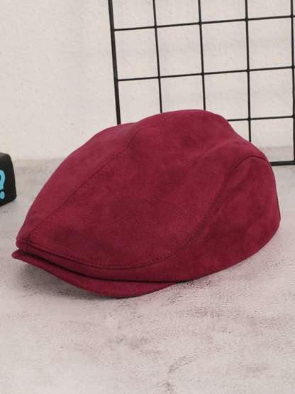 Boina gorra Paulo de Gamuza broche atras