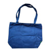 Bolso cartera verano Peacock estampado de flamencos y hojas - azul